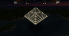 PVP Pyramid at Night