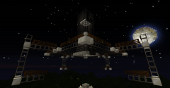 PVP Pyramid Observation Deck at Night